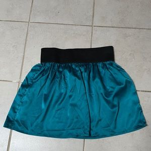 Forever 21 teal skirt